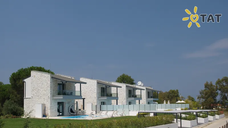 Фото отеля White Pearl 3* Халкідіки – Кассандра Греція екстер'єр та басейни