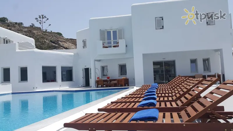 Фото отеля Bellevue Hotel 4* Mikėnai Graikija išorė ir baseinai