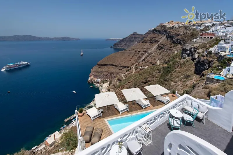 Фото отеля Athina Luxury Suites 5* о. Санторини Греция экстерьер и бассейны