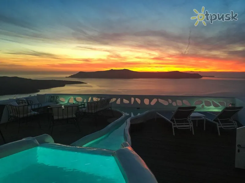 Фото отеля Athina Luxury Suites 5* о. Санторини Греция экстерьер и бассейны