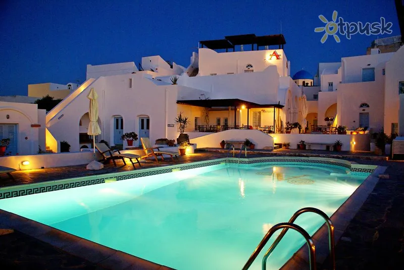 Фото отеля Aethrio Hotel 4* о. Санторини Греция экстерьер и бассейны