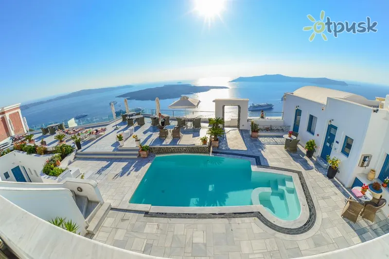 Фото отеля Anteliz Santorini 4* par. Santorini Grieķija ārpuse un baseini