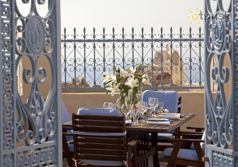Фото отеля Oia Mansion 2* par. Santorini Grieķija bāri un restorāni