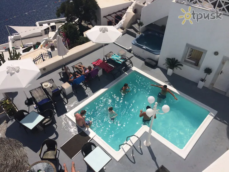 Фото отеля Nomikos Villas 4* о. Санторини Греция экстерьер и бассейны