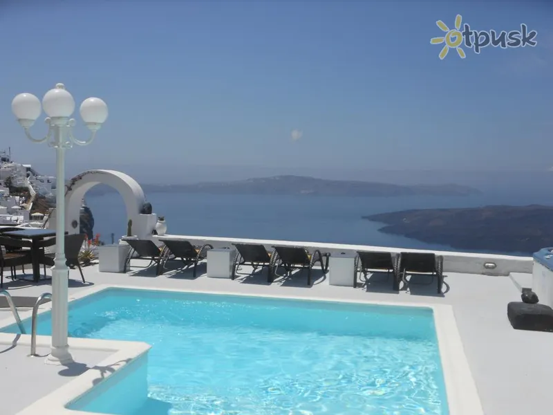 Фото отеля Nomikos Villas 4* par. Santorini Grieķija ārpuse un baseini