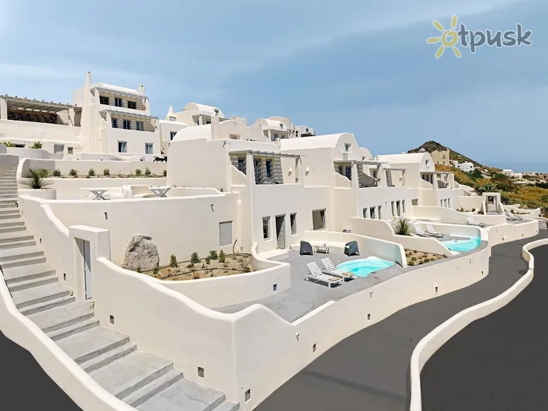 Фото отеля Dome Santorini Resort 4* о. Санторіні Греція екстер'єр та басейни