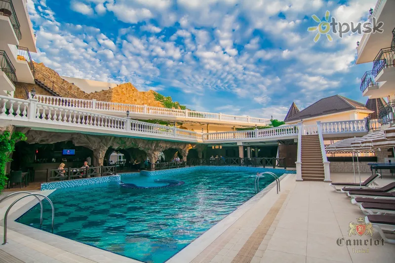 Фото отеля Камелот 3* Алушта Крим екстер'єр та басейни