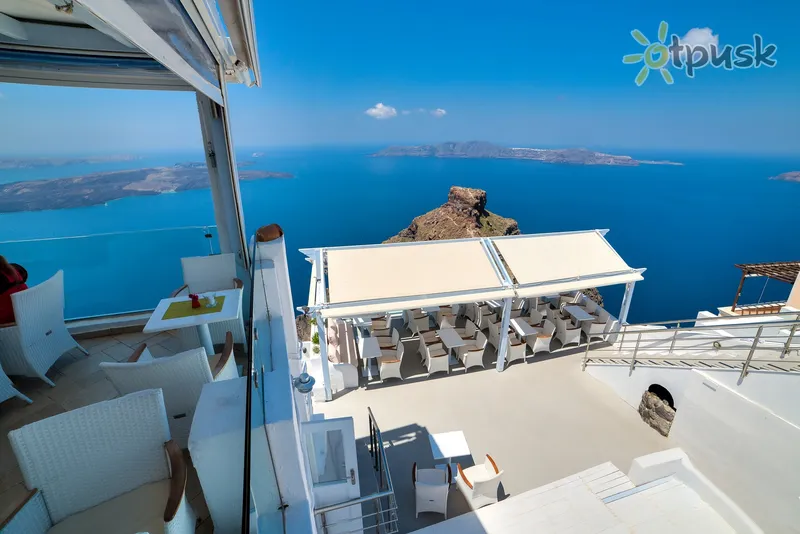 Фото отеля Spiliotica on the cliff suites & apartments 3* par. Santorini Grieķija bāri un restorāni