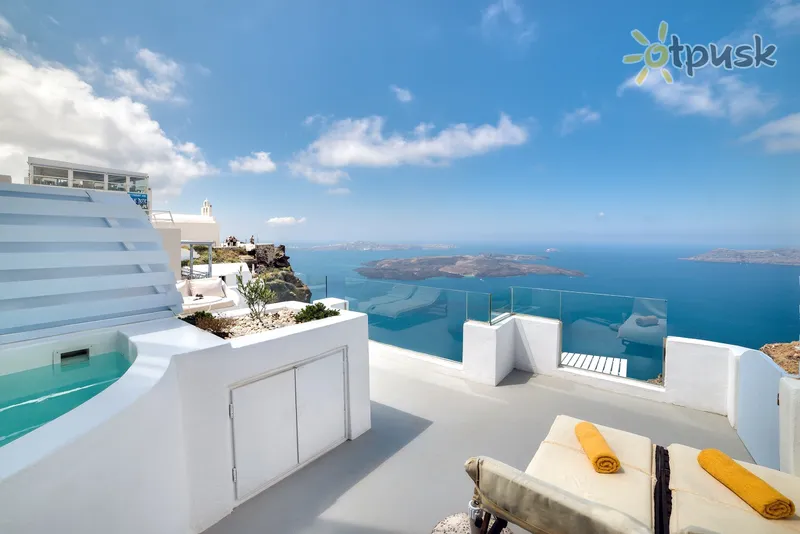 Фото отеля Spiliotica on the cliff suites & apartments 3* par. Santorini Grieķija istabas