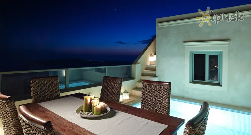 Фото отеля Estelle Luxury Private Villa Santorini 5* par. Santorini Grieķija istabas