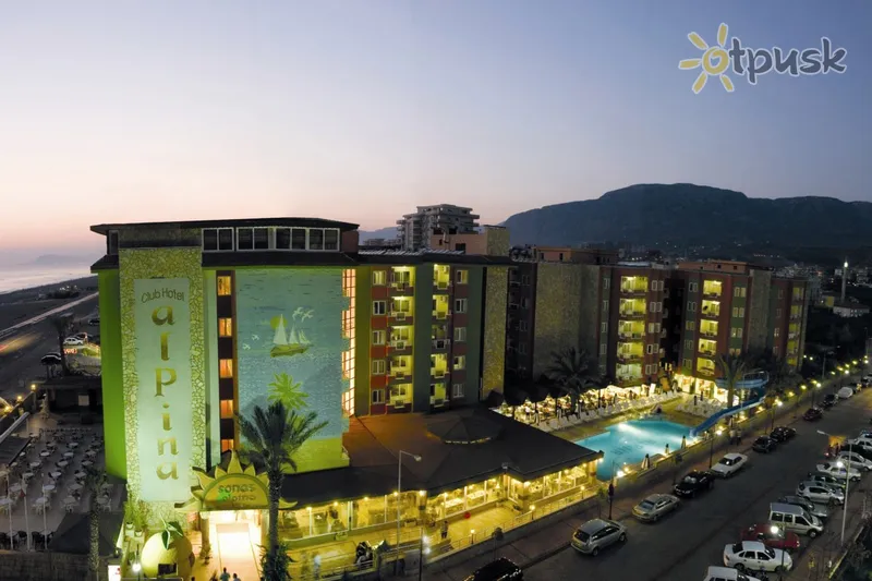 Фото отеля Club Alpina Hotel 4* Alanija Turkija išorė ir baseinai
