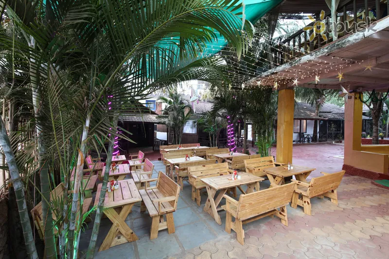 Фото отеля Ashvem Beach Resort 3* Šiaurės Goa Indija barai ir restoranai
