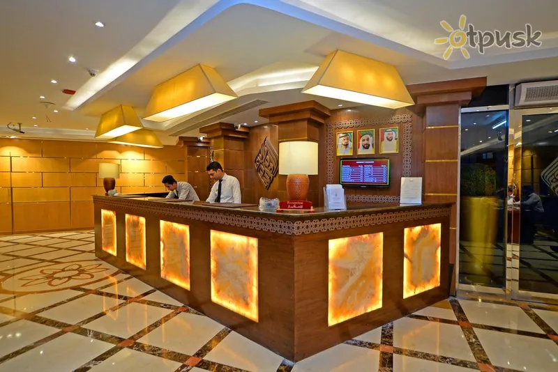 Фото отеля Emirates Stars Hotel Apartments Dubai 4* Dubajus JAE fojė ir interjeras