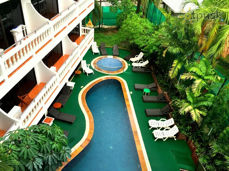 Фото отеля Inn Patong Hotel Phuket 3* par. Puketa Taizeme ārpuse un baseini