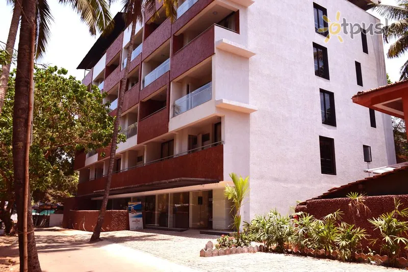 Фото отеля Baywatch Express Urbane Hotel 3* Šiaurės Goa Indija išorė ir baseinai
