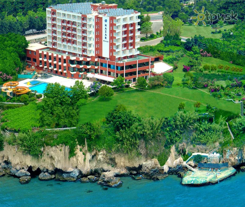 Фото отеля Nazar Beach City & Resort Hotel 3* Анталия Турция пляж