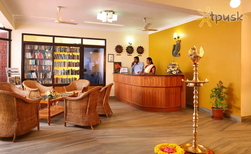 Фото отеля Jasmine Palace 3* Kerala Indija vestibils un interjers