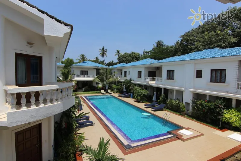 Фото отеля Casa Azure's Aquolim 3* Šiaurės Goa Indija išorė ir baseinai