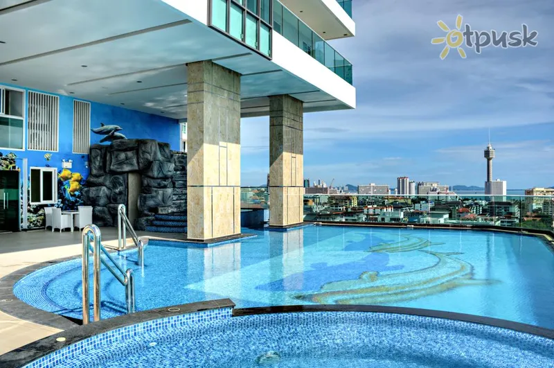 Фото отеля Cosy Beach View Condominium 3* Паттайя Таиланд экстерьер и бассейны
