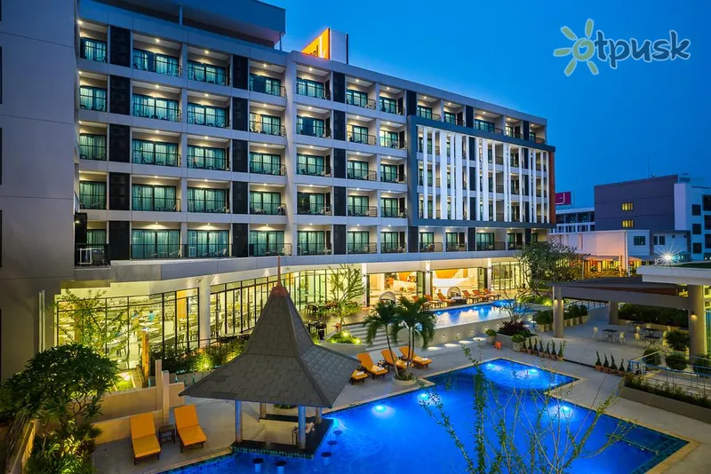 Фото отеля J Inspired Hotel Pattaya 4* Паттайя Таиланд экстерьер и бассейны