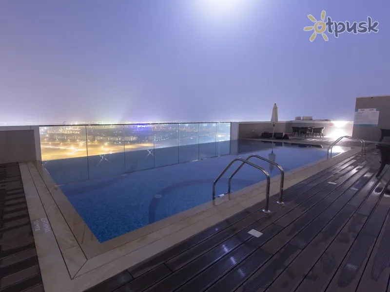 Фото отеля Treppan Hotel & Suites by Fakhruddin 4* Дубай ОАЭ экстерьер и бассейны