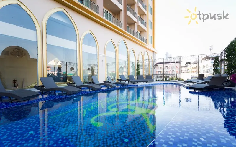 Фото отеля LK President Hotel Pattaya 4* Pataja Tailandas išorė ir baseinai
