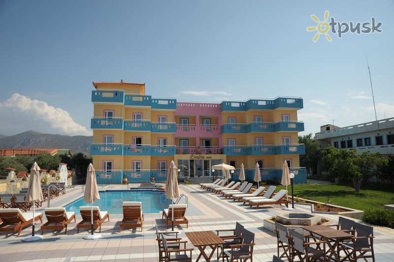 Фото отеля Evalia Apts 3* о. Крит – Ираклион Греция экстерьер и бассейны