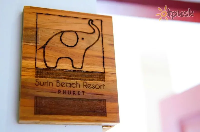 Фото отеля Surin Beach Resort Phuket 4* apie. Puketas Tailandas fojė ir interjeras