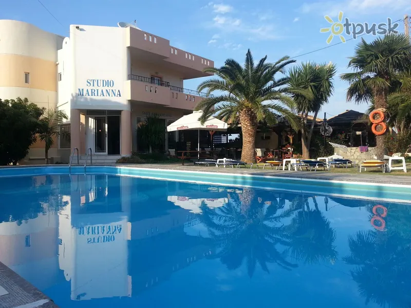 Фото отеля Marianna Studios 2* о. Крит – Ираклион Греция экстерьер и бассейны