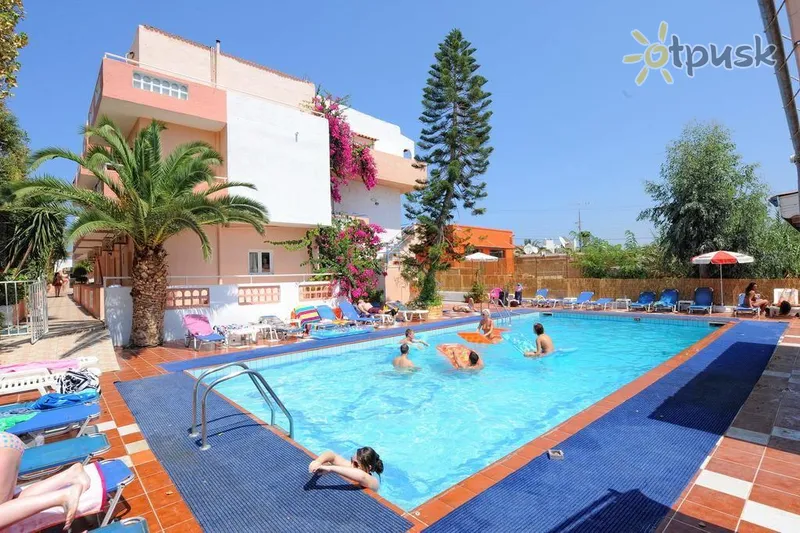Фото отеля Primavera Beach Studios & Apartments 3* о. Крит – Ираклион Греция экстерьер и бассейны