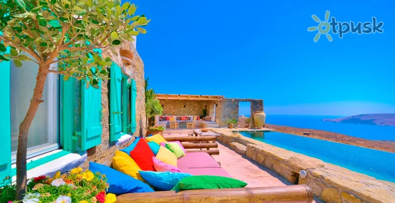 Фото отеля Drakothea Villa 3* о. Миконос Греция экстерьер и бассейны