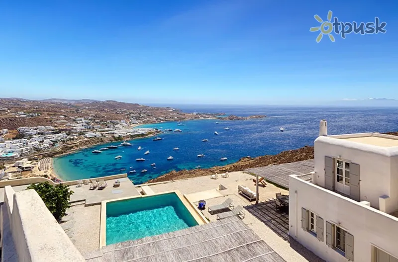 Фото отеля Psarou Villa 3* о. Міконос Греція екстер'єр та басейни