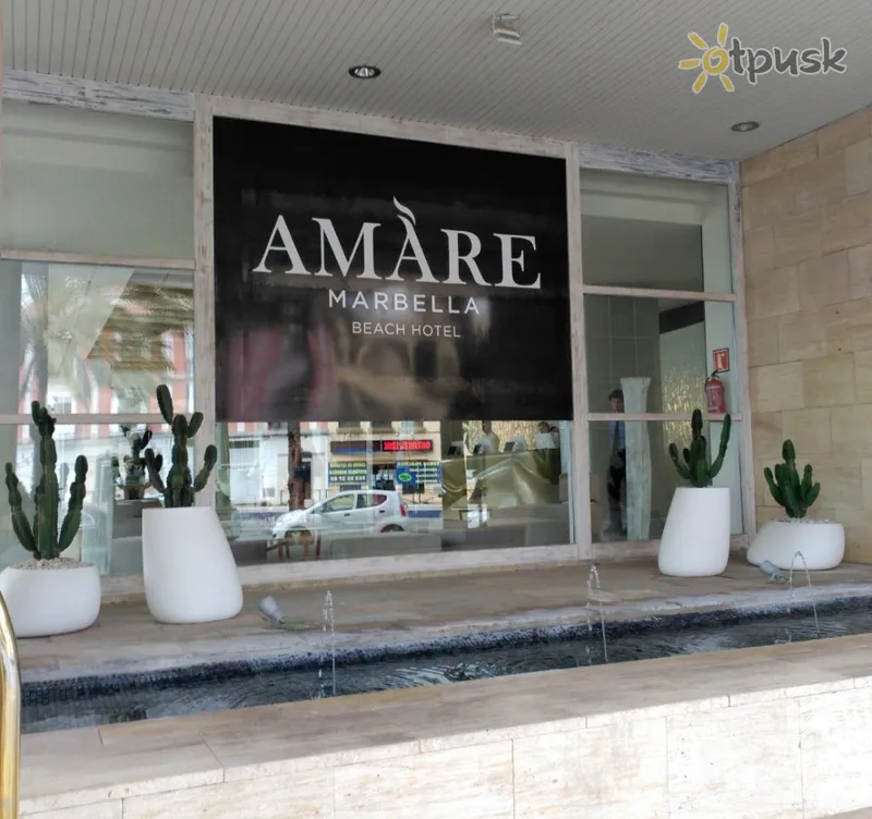 Фото отеля Amare Marbella Beach Hotel 4* Коста Дель Соль Іспанія екстер'єр та басейни