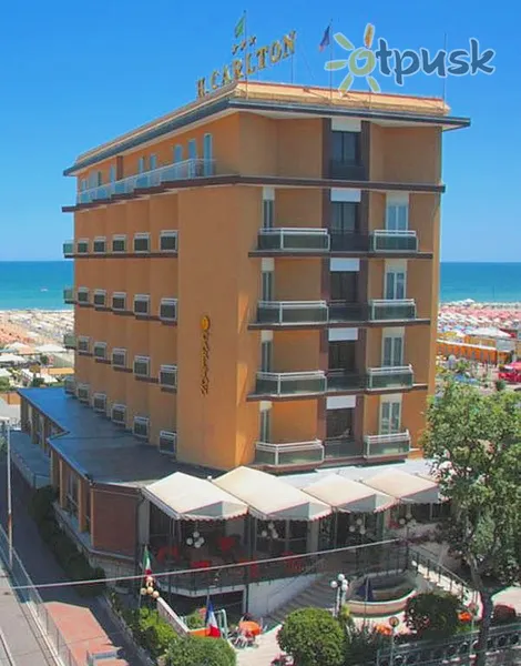 Фото отеля Carlton Beach Hotel 3* Римини Италия экстерьер и бассейны