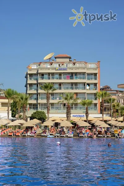 Фото отеля Maris Beach Hotel 3* Мармарис Турция пляж