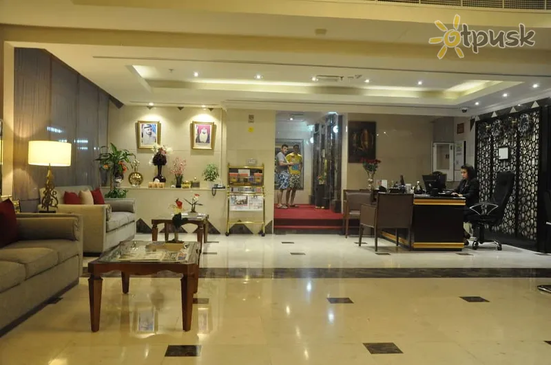 Фото отеля Arabian Gulf Hotel Apartments 3* Dubajus JAE fojė ir interjeras