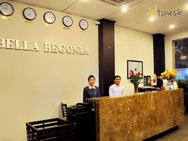 Фото отеля Bella Begonia 3* Нячанг Вьетнам лобби и интерьер