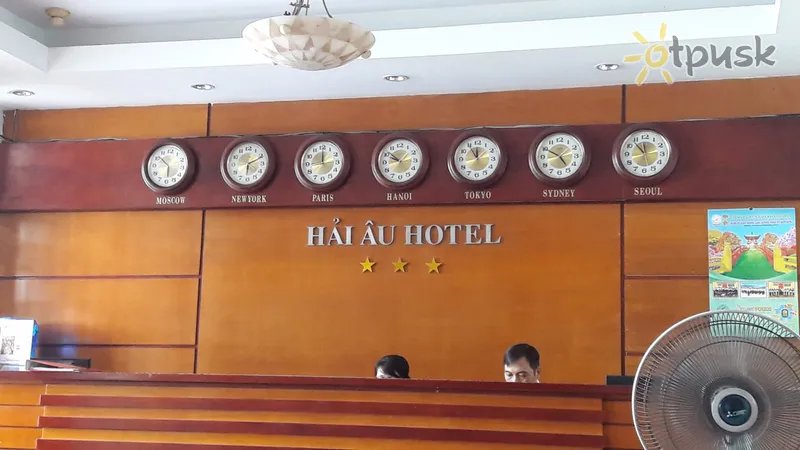 Фото отеля Hai Au Hotel 3* Нячанг Вьетнам лобби и интерьер