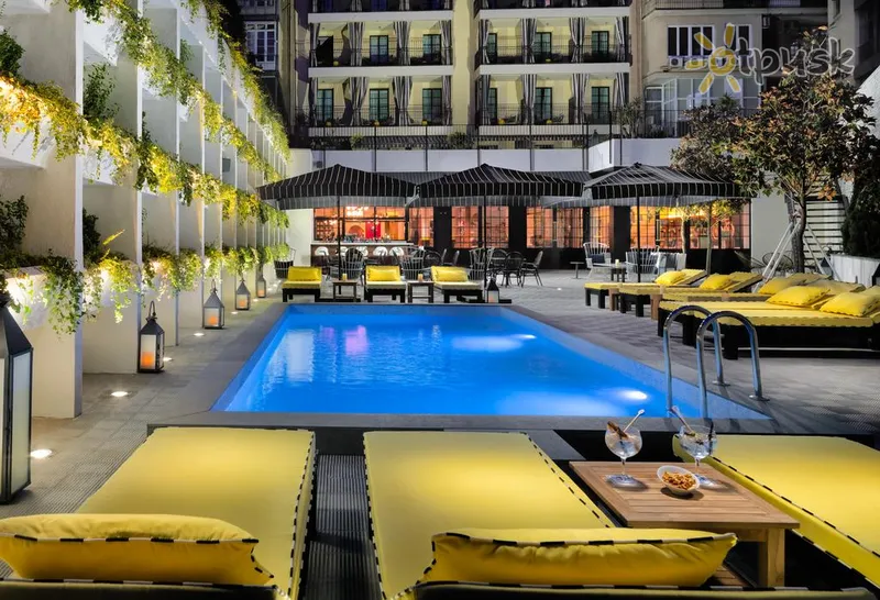 Фото отеля H10 Metropolitan 4* Barselona Ispanija išorė ir baseinai