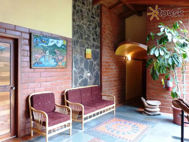 Фото отеля Hosteria y Spa Isla de Banos 3* Баньос Эквадор лобби и интерьер