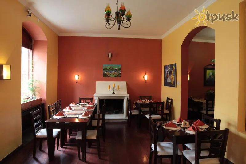 Фото отеля Mansion Santa Isabella 4* Ріобамба Еквадор бари та ресторани