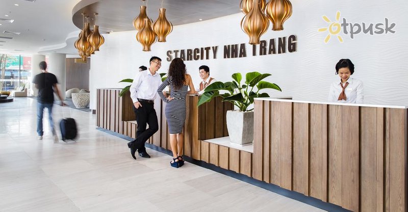 Фото отеля StarCity Nha Trang Hotel 4* Нячанг Вьетнам лобби и интерьер
