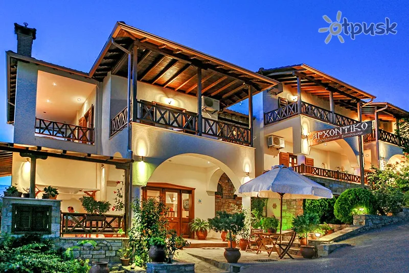 Фото отеля Archontiko Traditional Hotel 2* Halkidiki — Athos Grieķija ārpuse un baseini