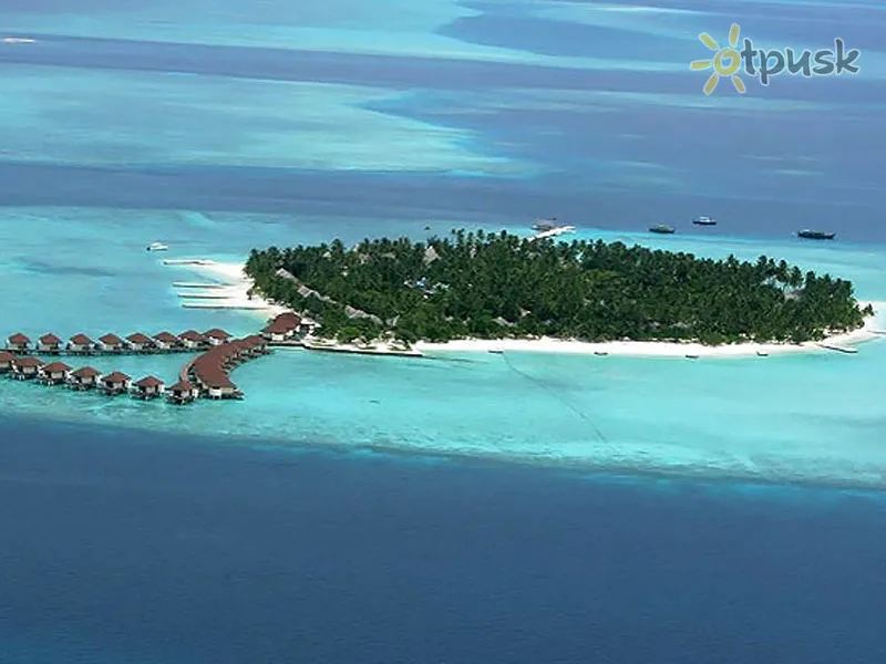 Фото отеля Nakai Alimatha Resort 4* Vaavu atolas Maldyvai išorė ir baseinai