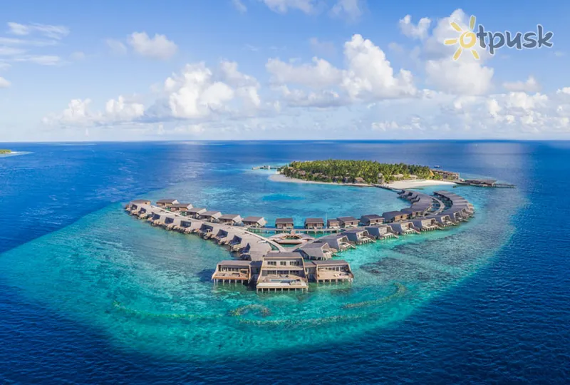 Фото отеля The St. Regis Maldives Vommuli Resort 5* Dhaalu atolas Maldyvai išorė ir baseinai
