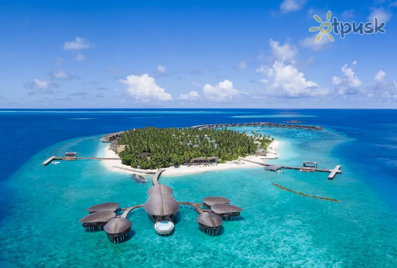 Фото отеля The St. Regis Maldives Vommuli Resort 5* Dhaalu atolas Maldyvai išorė ir baseinai