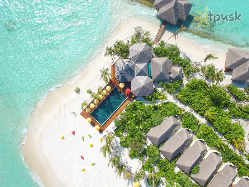 Фото отеля Dhigufaru Island Resort 5* Baa atolas Maldyvai išorė ir baseinai