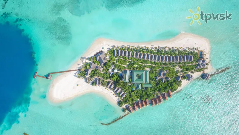 Фото отеля Dhigufaru Island Resort 5* Baa atolas Maldyvai išorė ir baseinai