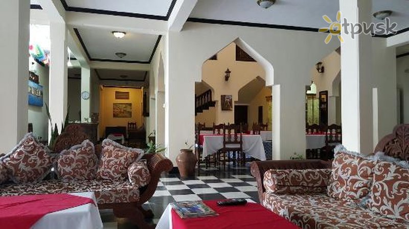 Фото отеля Forodhani Park Hotel 3* Занзибар – город Танзания лобби и интерьер