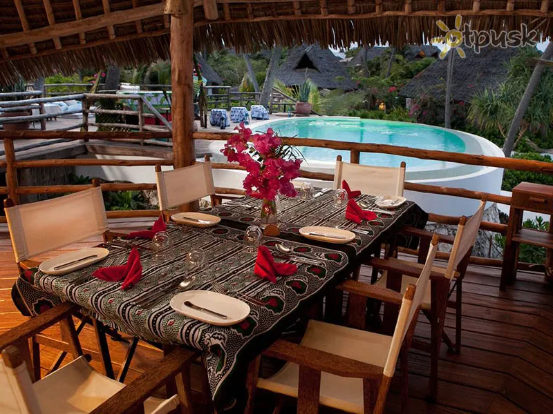 Фото отеля Green & Blue Ocean Lodge 5* Matemvė Tanzanija barai ir restoranai